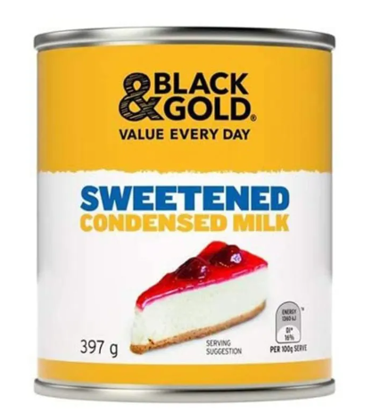 Black & Gold Sweetened Condensed Milk 397g