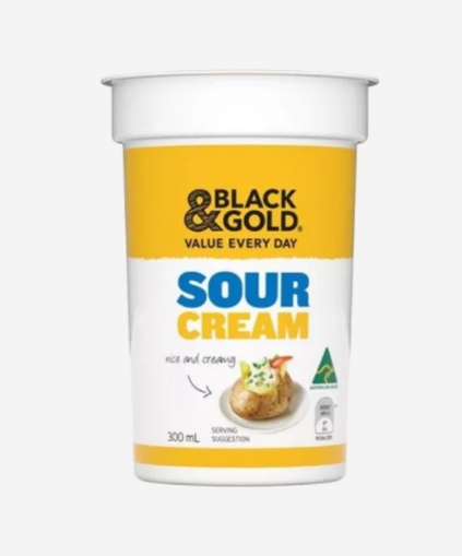 Black & Gold Sour Cream 300ml