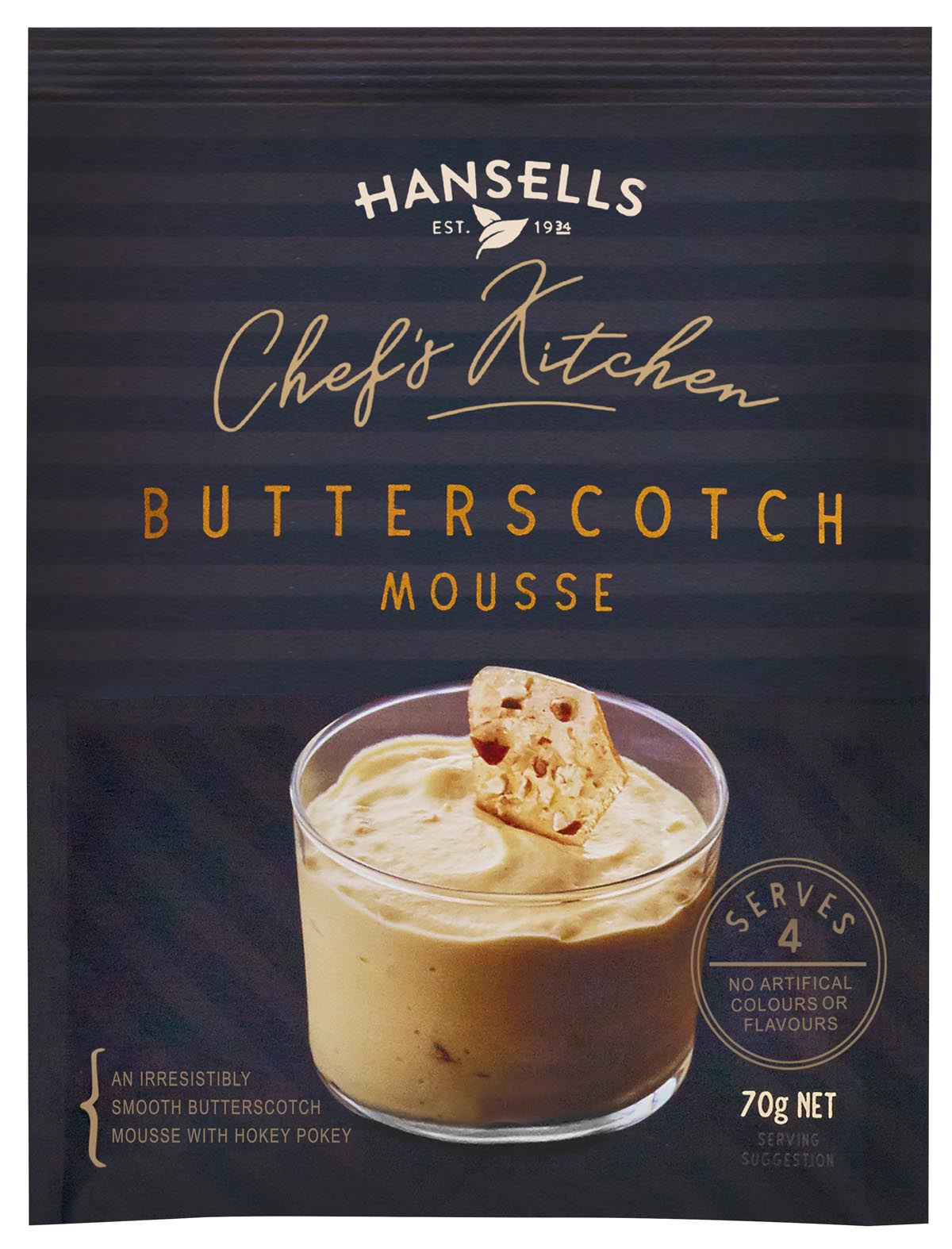 Hansells Butterscotch Mousse 70g