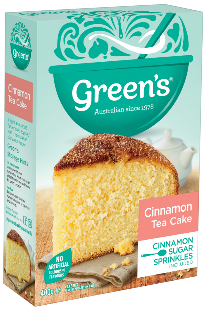 Greens Cake Mix Cinnamon Tea Cake 400g