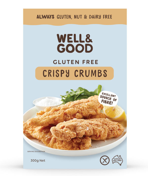 Well & Good Crispy Crumbs Southern Style GF 300g