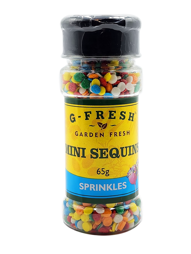 G-Fresh Garden Fresh Mini Sequins Sprinkles 65g