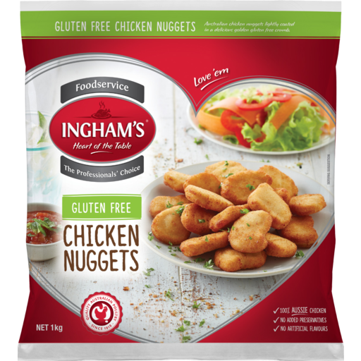 Inghams Chicken Nuggets Gluten Free 1kg