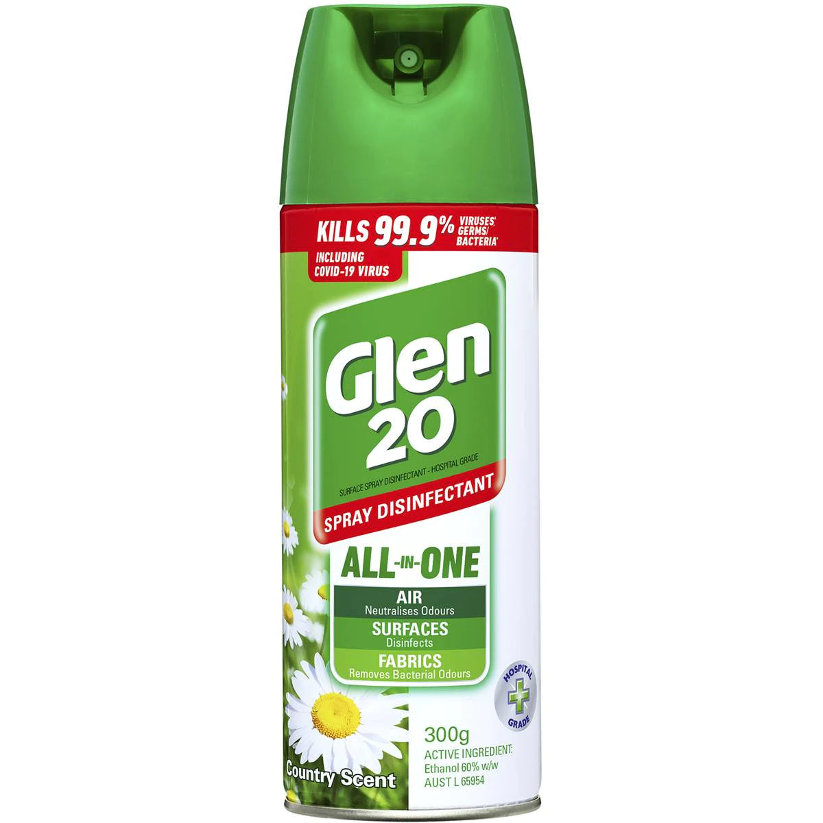 Glen 20 Spray Disinfectant Country Scent 300g