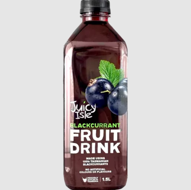 Juicy Isle Blackcurrant Fruit Drink 1.5L