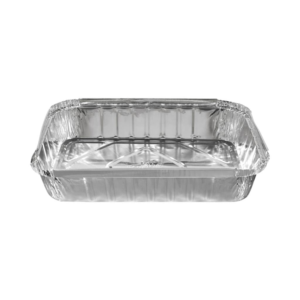 Foil Dish & Lid Large Rectangle (460) 29x19x5cm 5pk