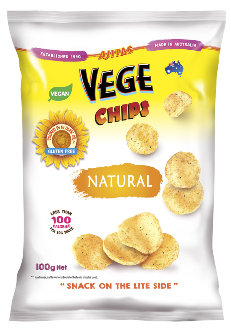 Vege Chips Natural 100g