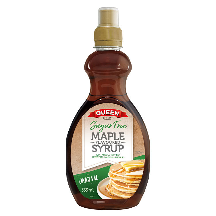 Queens Maple Flavoured Syrup Sugar Free 355ml