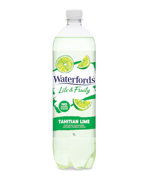 Waterfords Tahitian Lime Mineral Water 1L