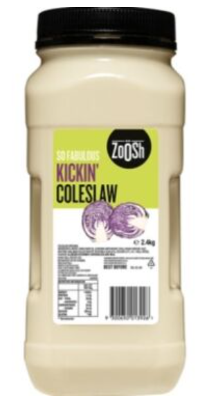 Zoosh Kickin Coleslaw Dressing 2.4kg