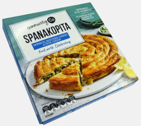 Community Co Spanakopita 750g