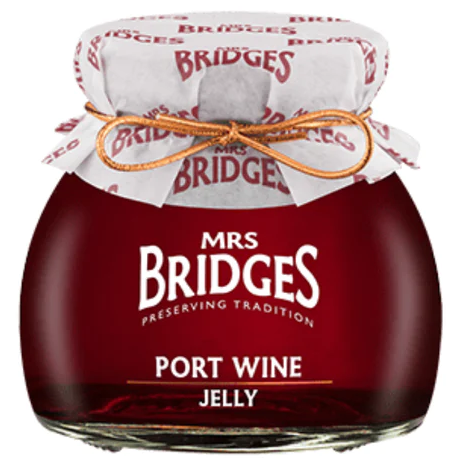 Mrs Bridges Christmas Condiments Port Wine Jelly 250g