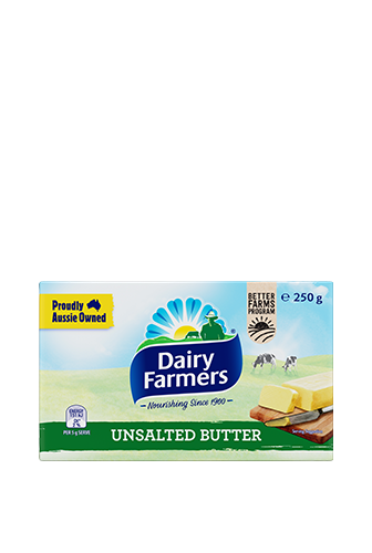 Dairy Farmers Unsalted Butter 250g