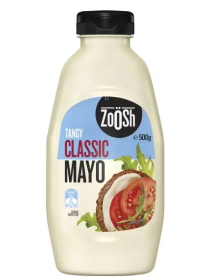 Zoosh Mayo Tangy Classic 500g