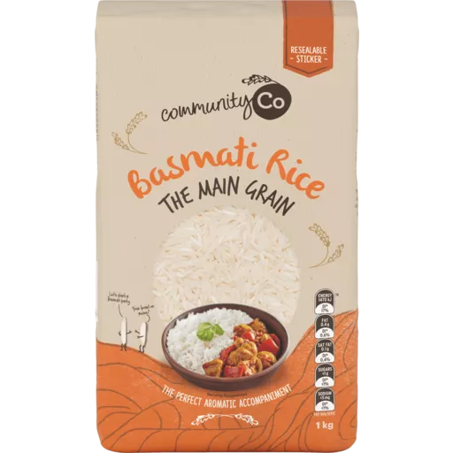 Community Co Basmati Rice 1kg