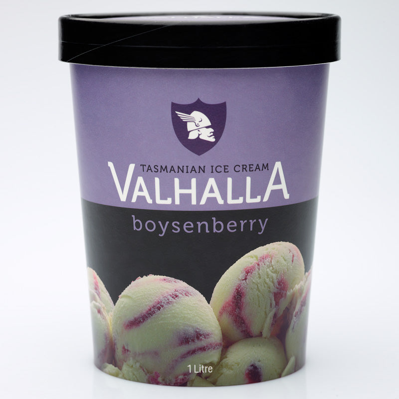 Valhalla Ice Cream Boysenberry 1L