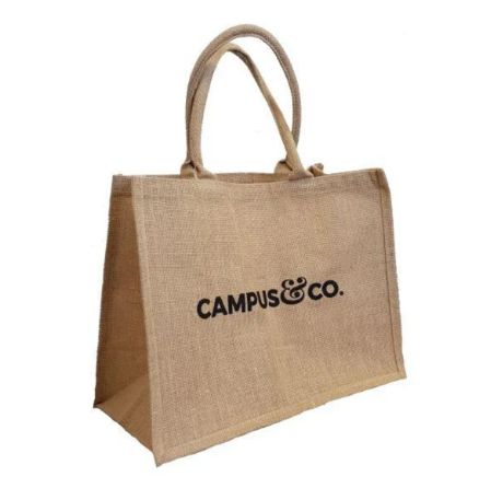 Campus & Co Reusable Carry Bag Jute Natural