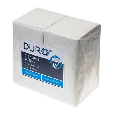 Duro Lunch Napkins 2ply 100pk