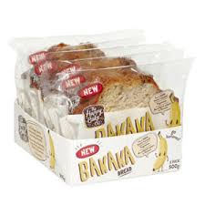 The Happy Cake Co Banana Bread 5pk 500g