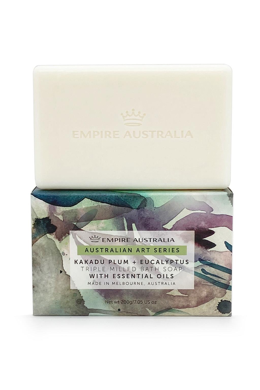 Empire Art Series Bath Soap Kakadu Plum & Eucalyptus 200gm