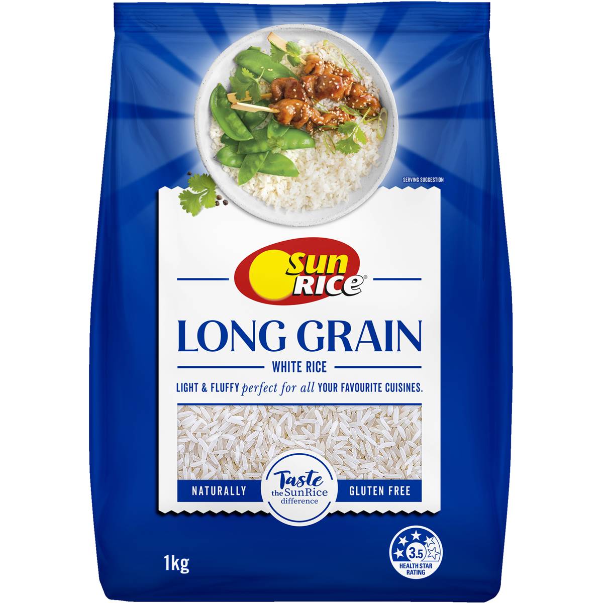 Sunrice Australian Long Grain Rice 1kg