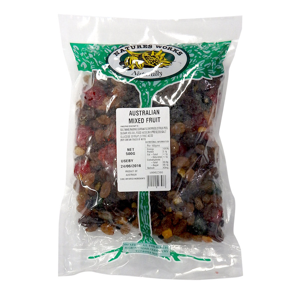 Natures Works Mixed Fruit 500g