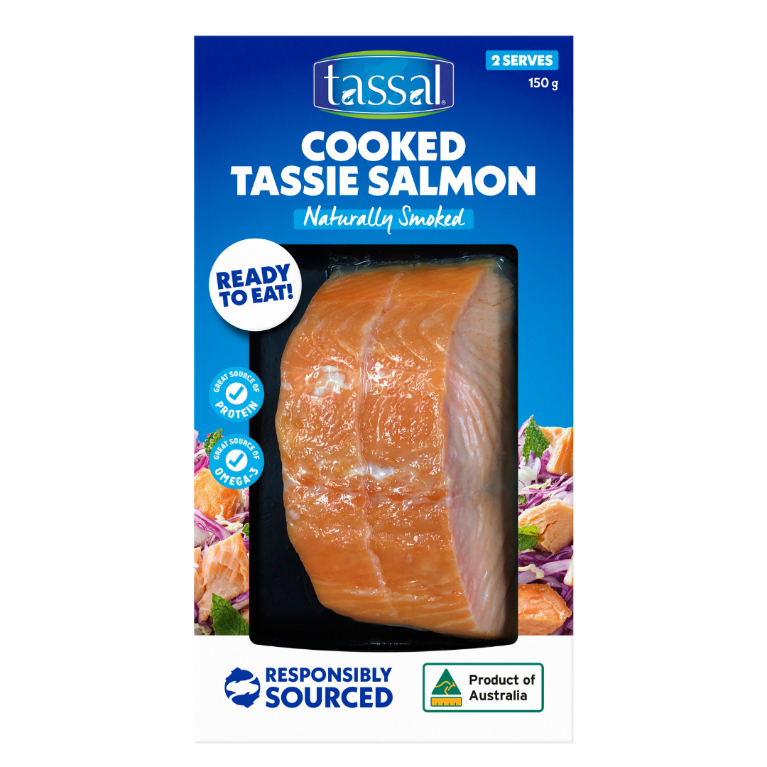 Tassal Salmon Hot Smoked 150g