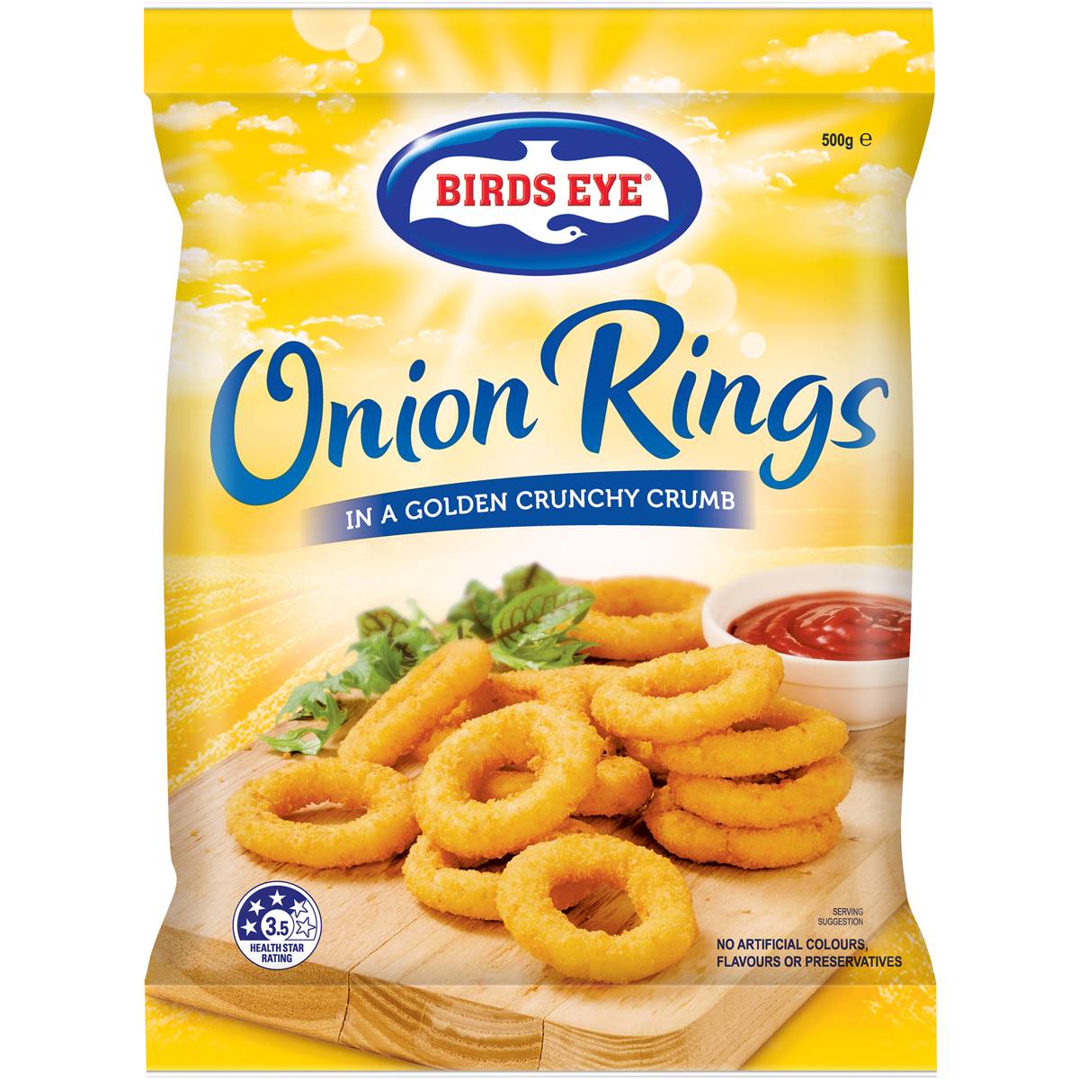 Birds Eye Onion Rings 500g