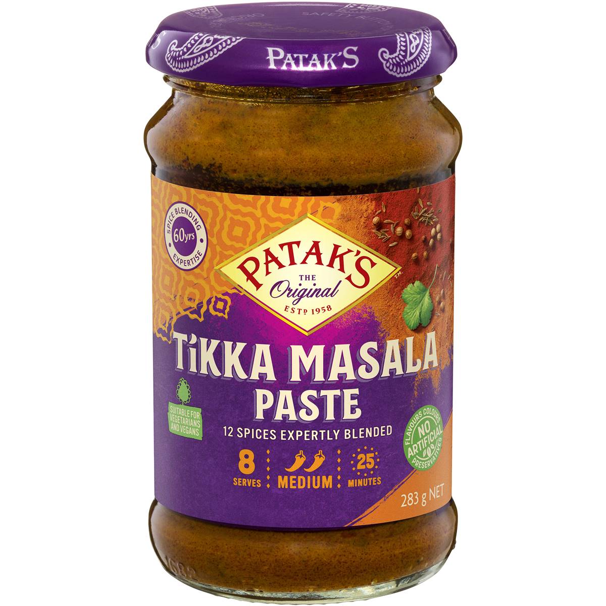 Pataks Tikka Masala Curry Paste 283g