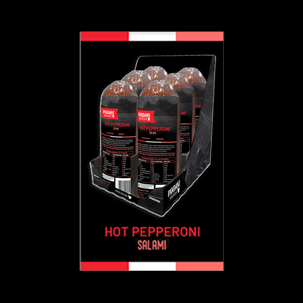 Pandani Hot Pepperoni Salami 200g