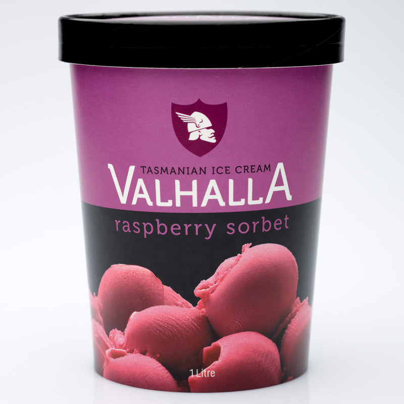 Valhalla Sorbet Raspberry 1L