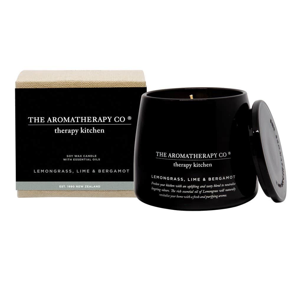 Therapy Kitchen Candle 260g Lemongrass, Lime & Bergamot