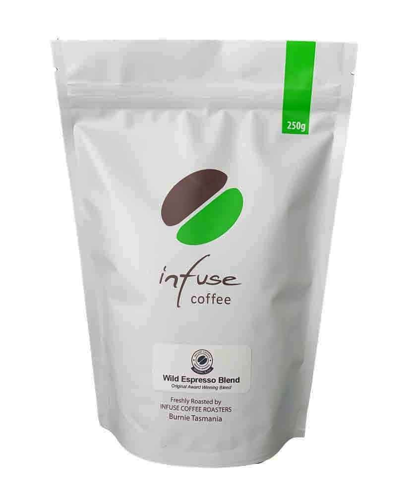 Infuse Coffee Beans Wild Expresso Blend 250g