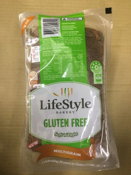 LifeStyle Soft N Light Loaf Multigrain GF 500g