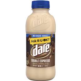 Dare Double Espresso No Sugar Added 500ml