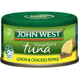 John West Tuna Lemon & Cracked Pepper 95g