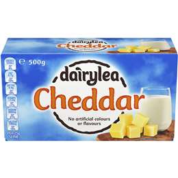 Dairylea Cheddar Cheese Block 500g