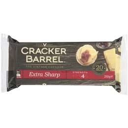 Cracker Barrel Cheese Extra Sharp #4 250g