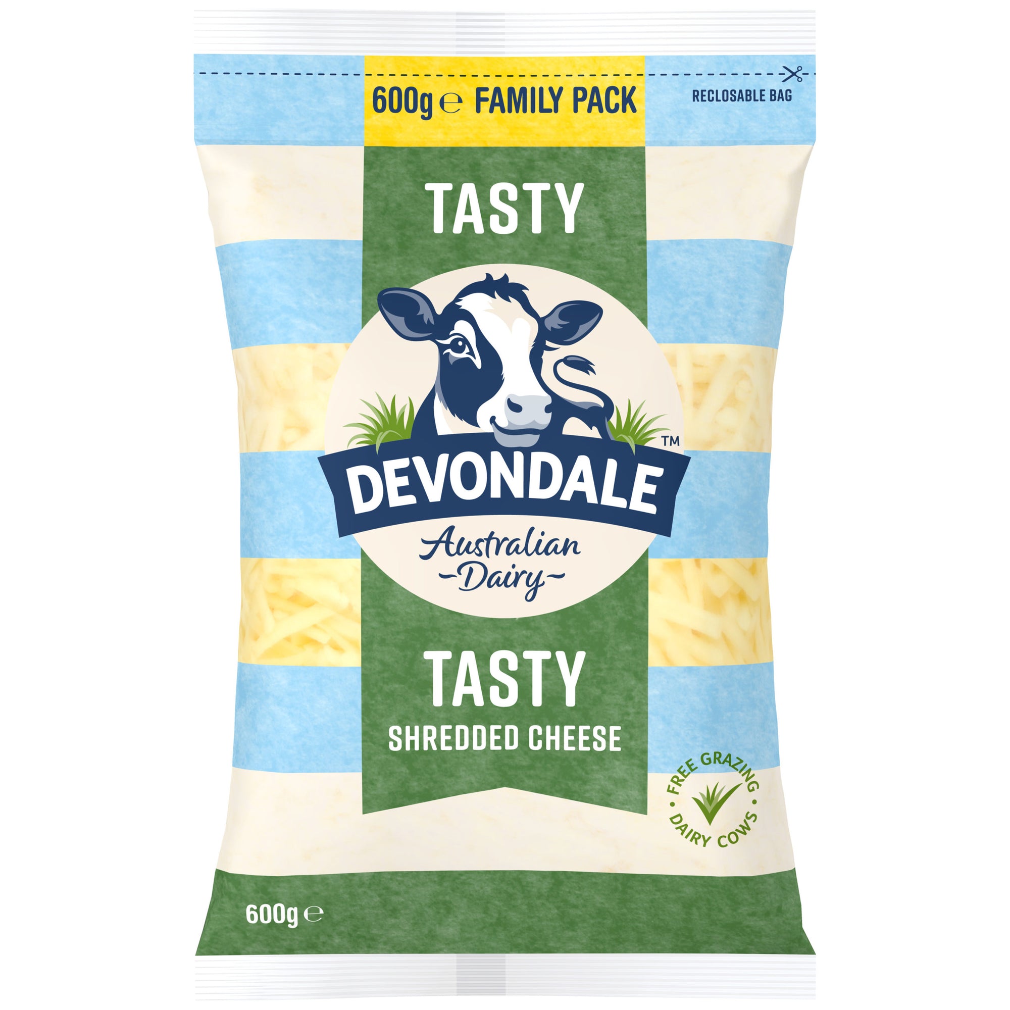 Devondale Tasty Shredded Cheese  600g