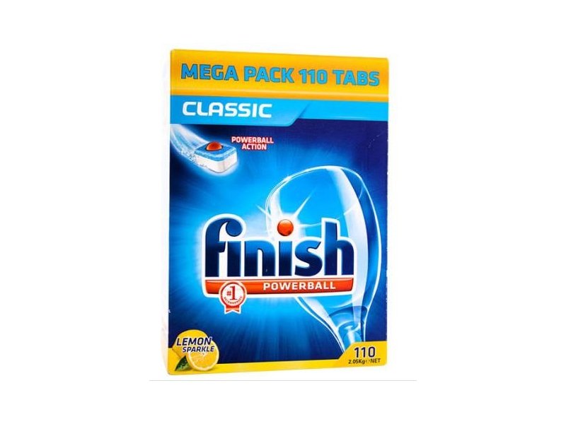 Finish Powerball Dishwashing Tablets Lemon Sparkle 46pk