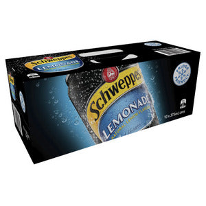 Schweppes Cans Lemonade 375ml 10pk