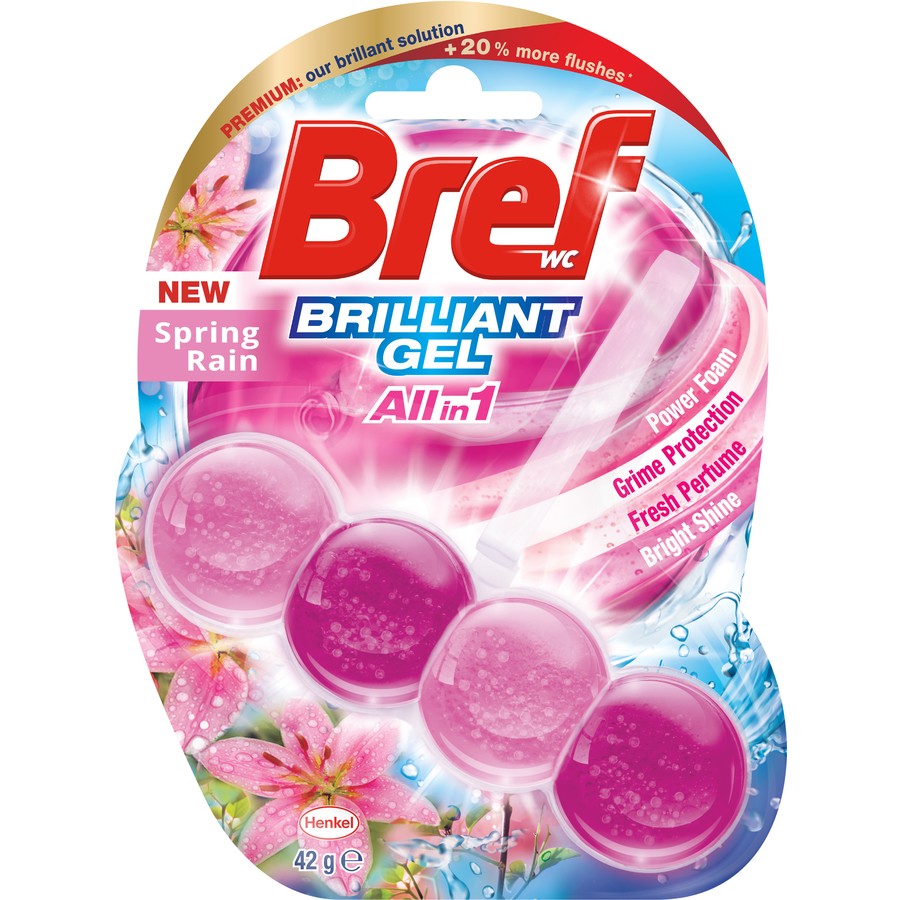 Bref Bowl Brilliant Gel All In One Spring Rain 42g