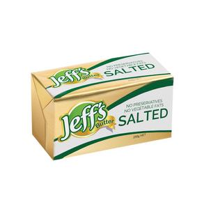 Jeffs Salted Butter 500g