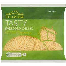 Hillview Tasty Cheese Shredded 700g