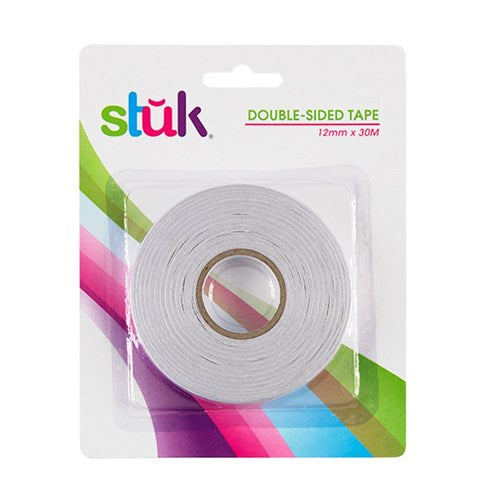 Stuk Double-sided Tape 12mm x 30M