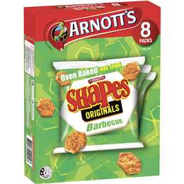 Arnotts Shapes Original BBQ 8pk