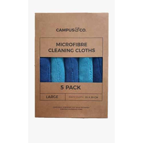 Campus & Co Microfibre Cloths 4pk