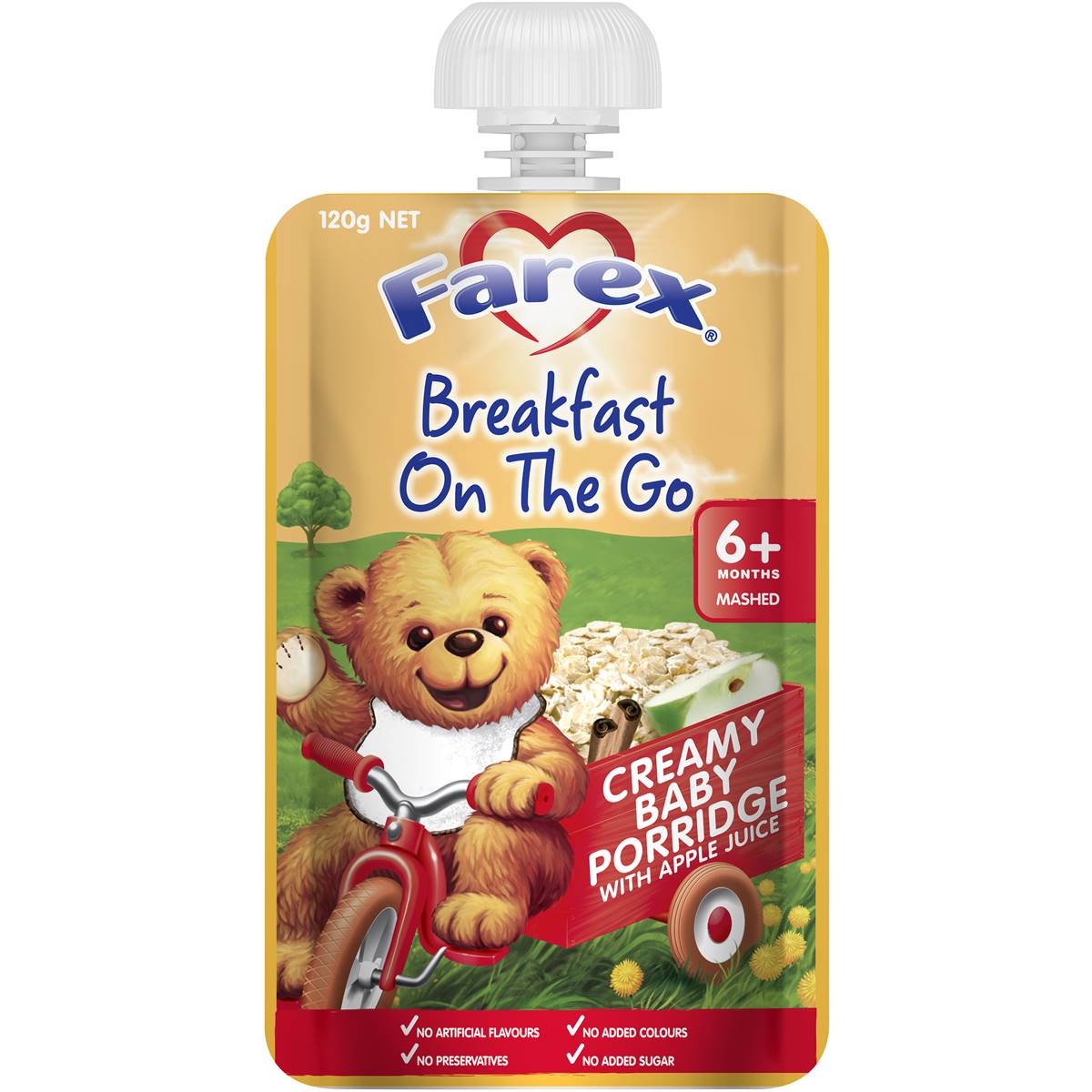 Farex Baby Porridge Breakfast On The Go 120g