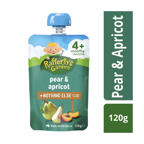 Raffertys Pear & Apricot 120g