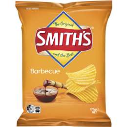 Smiths Crinkle Barbeque 170g